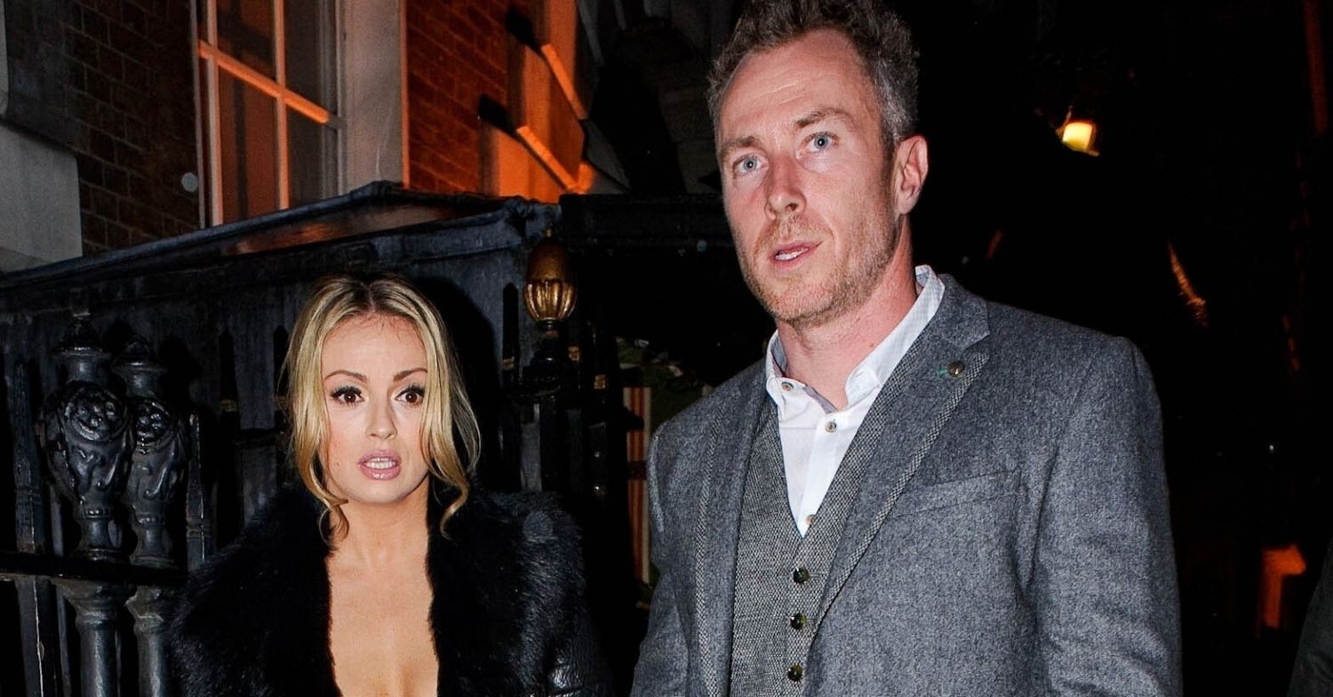 Ola and James Jordsan leaving Janette Manraras Birthday Party In London