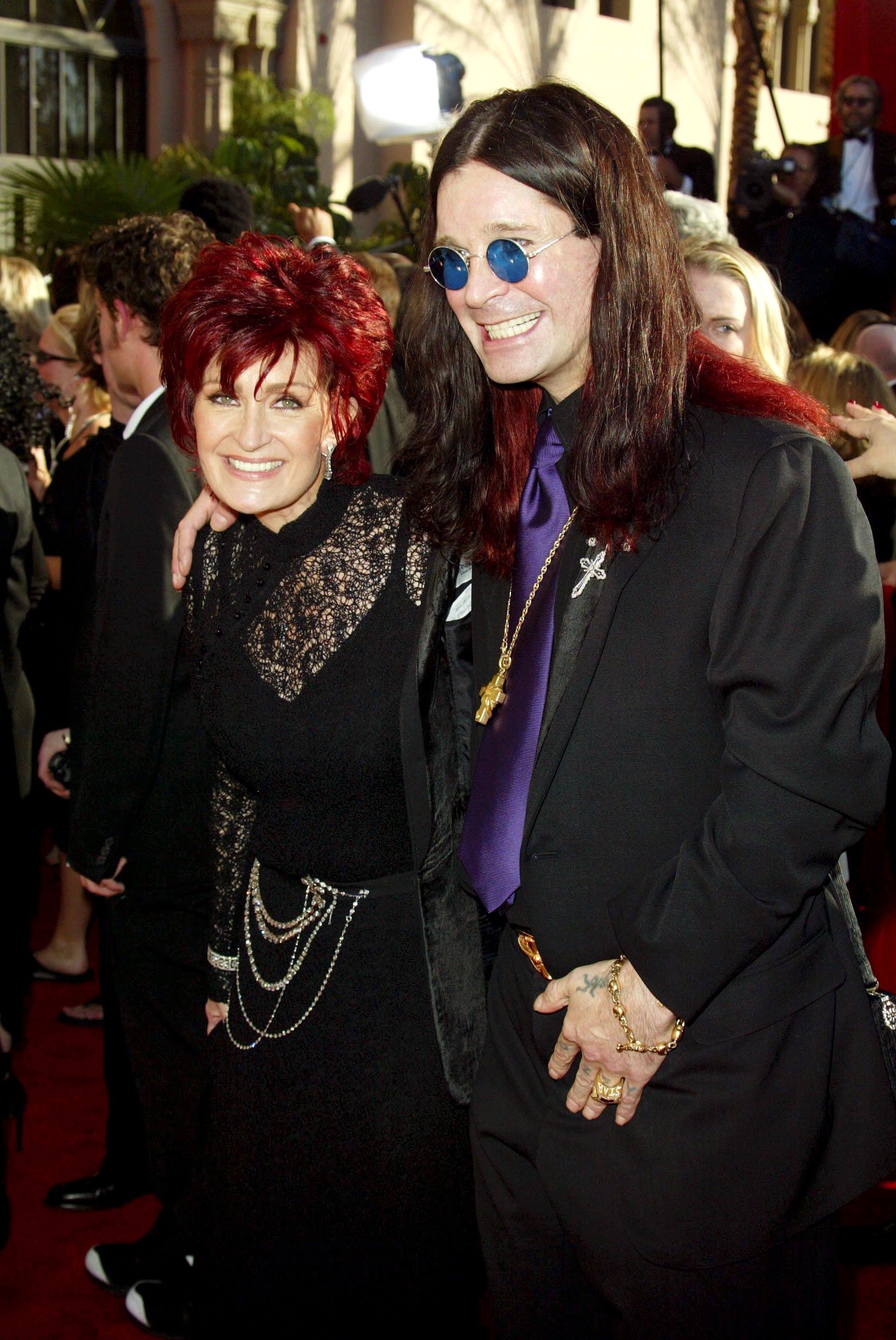 Sharon and Ozzy Osbourne