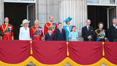 The royal family on the balcony
