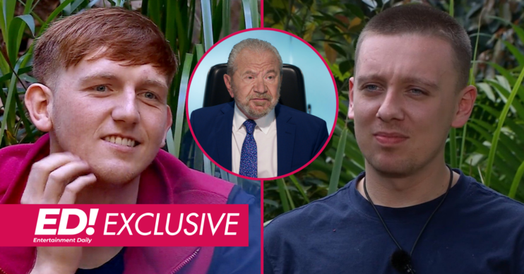 Ginge, Aitch and Alan Sugar