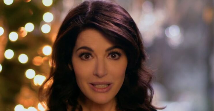 Nigella looking serious