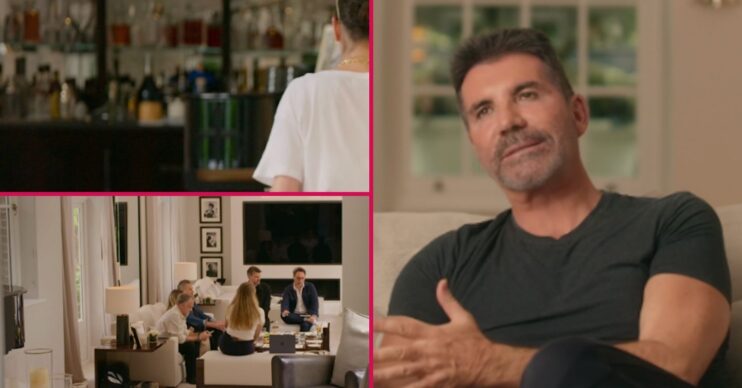 ED triple pic: Simon Cowell / mini bar / house