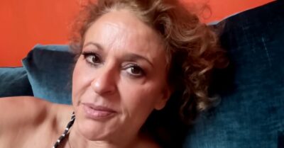 Nadia Sawalha on her YouTube channel