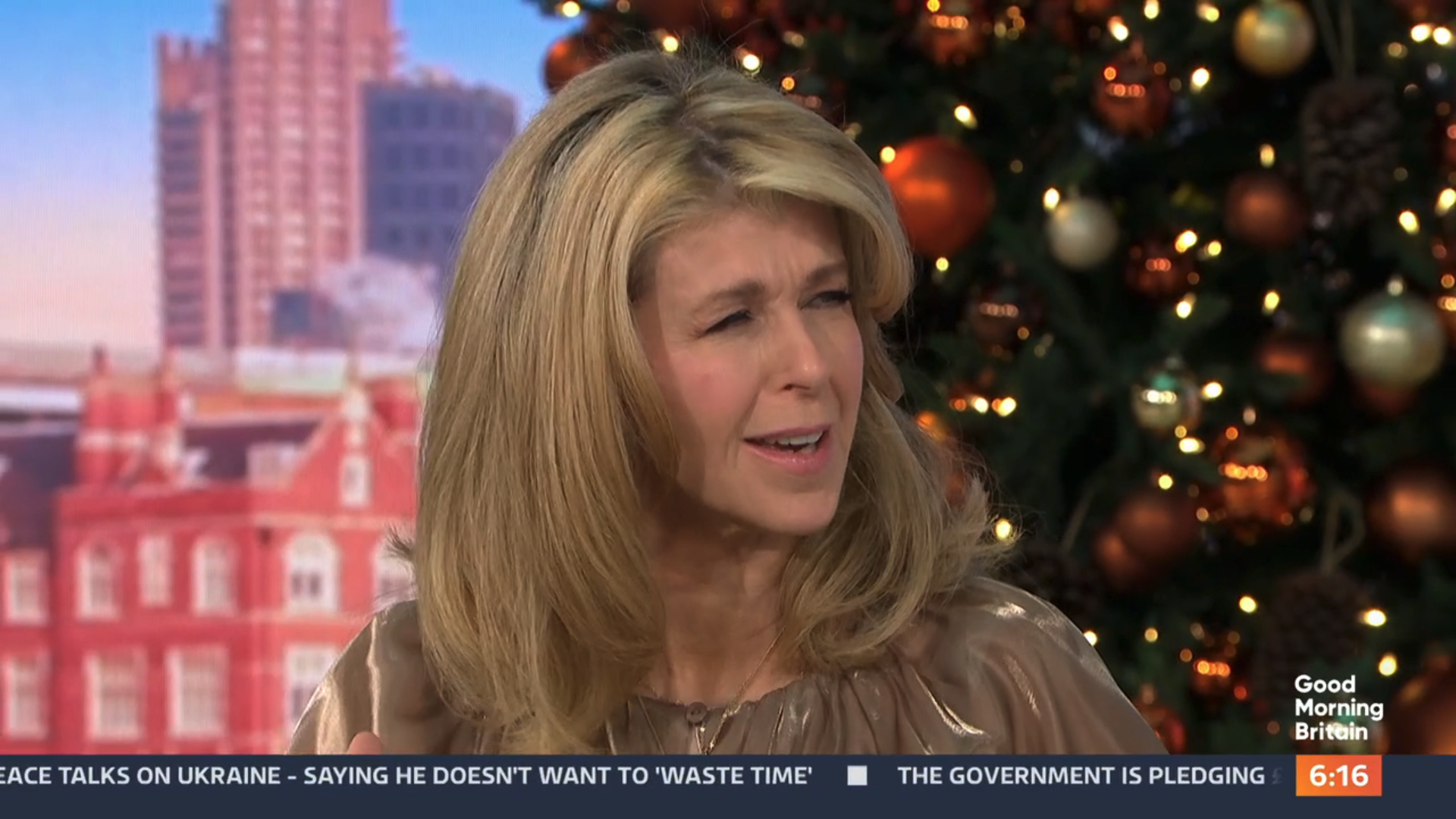 Kate Garraway on GMB