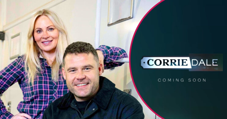 Coronation Street's Vicky Myers, Emmerdale's Danny Miller, Corriedale logo