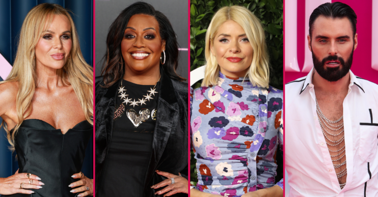 Amanda Holden, Alison Hammond, Holly Willoughby and Rylan Clark