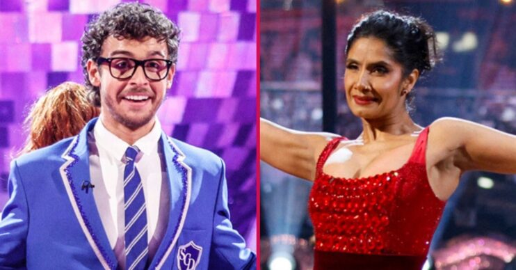 George and Bal in the Strictly semi-final