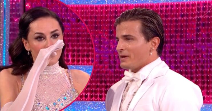 Amber Davies and Nikita Kuzmin on Strictly
