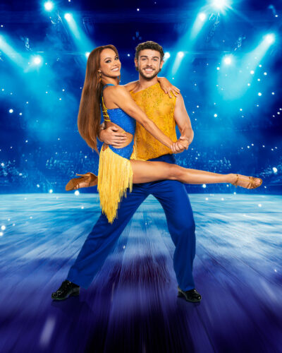 Alexis and George on the Strictly tour announcement