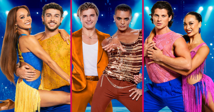Strictly Tour contestants in their official promo dancing shots