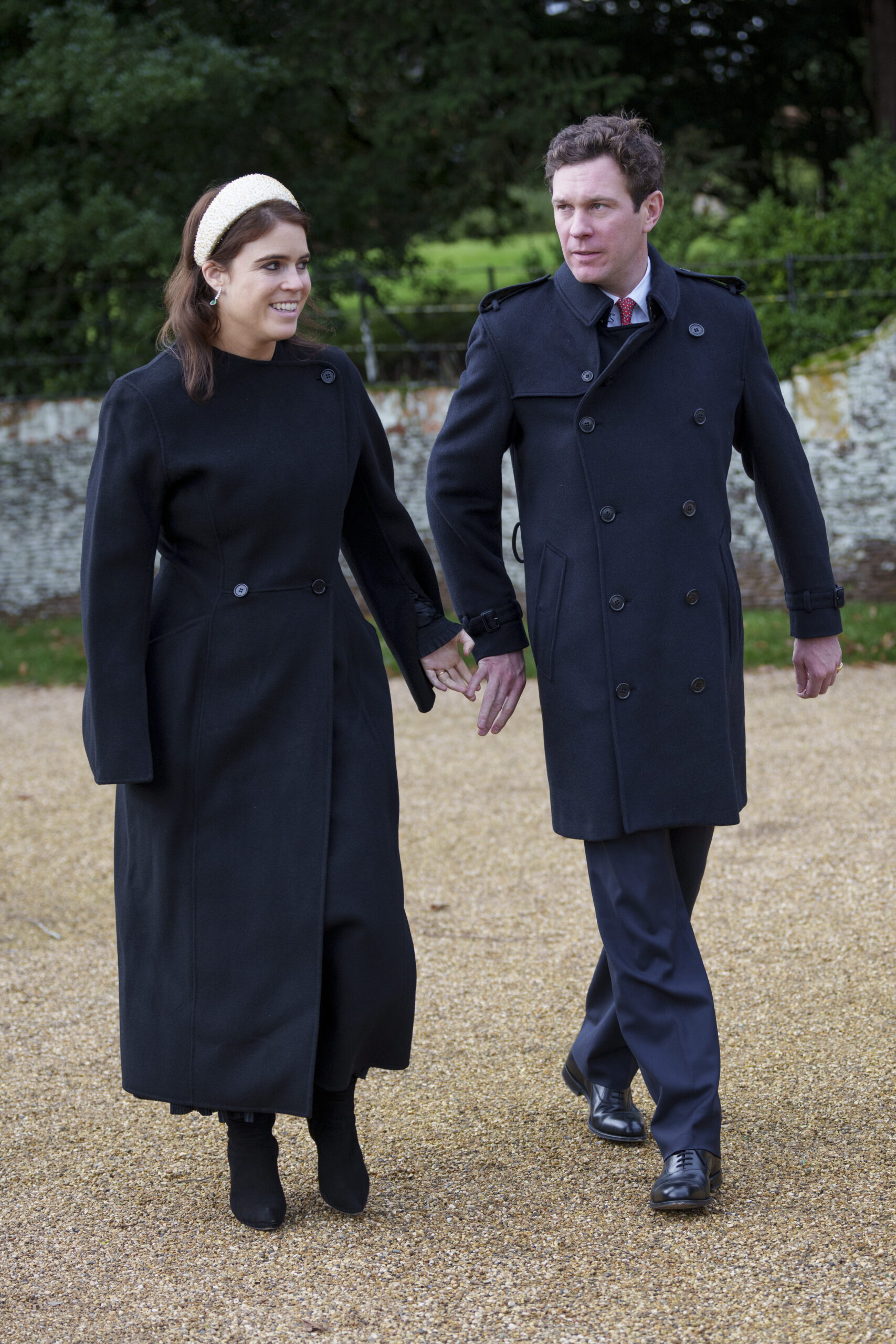 Princess Eugenie and Jack Brooksbank on Christmas Day