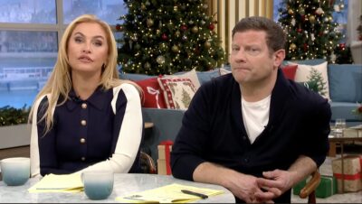 Josie Gibson and Dermot O'Leary on This Morning