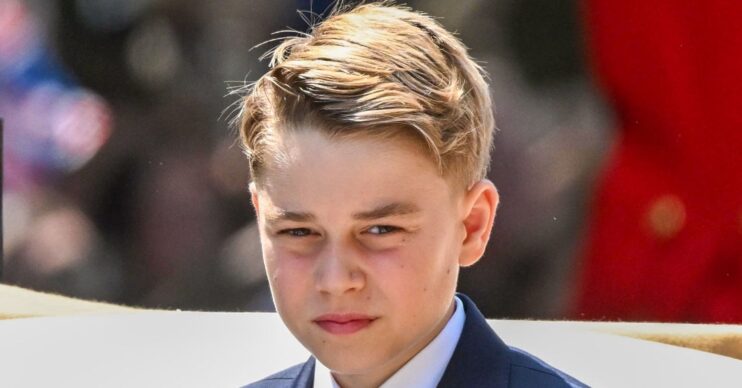 Prince George at Trooping the Colour