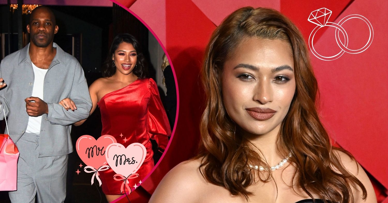 Vanessa White and Emmanuel Lawal / Vanessa White on the red carpet