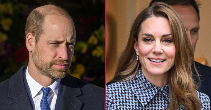 ED composite of Prince William and Princess Kate at different royal events
