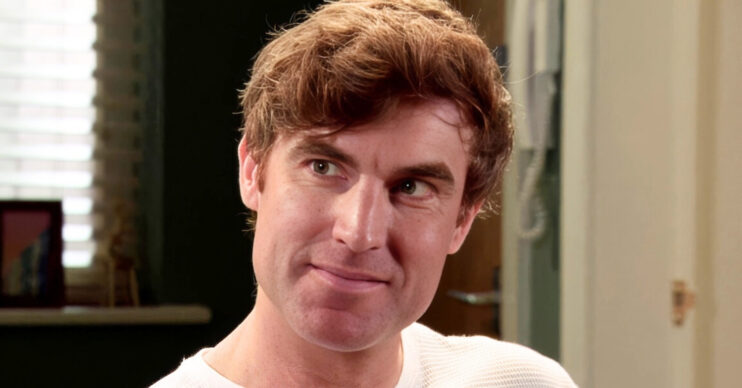 Coronation Street's Theo smiling