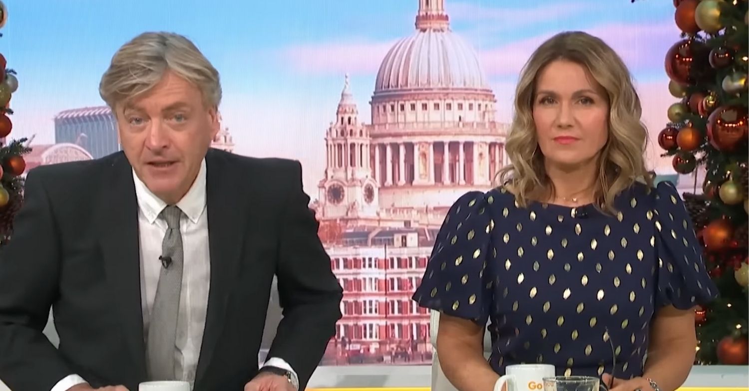 Richard Madeley and Susanna Reid on GMB