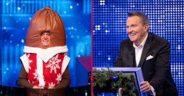 The Chase Celebrity Special line-up as Chasers dress up in hilarious costumes