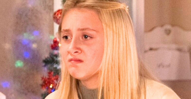 Coronation Street's Joanie sad