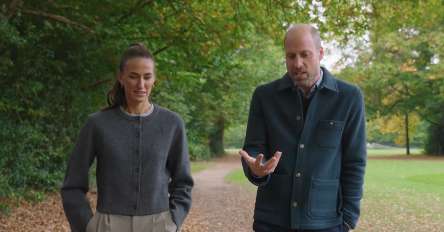 Prince William and Jill Scott in Fields of Trust video