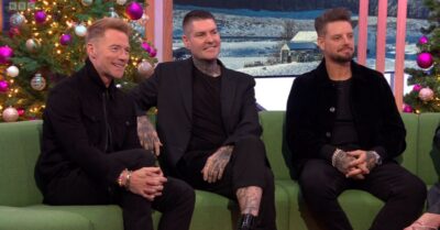 Ronan Keating, Shane Lynch, Keith Duffy on The One Show