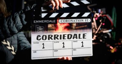 Corriedale clapper board (Credit: ITV)