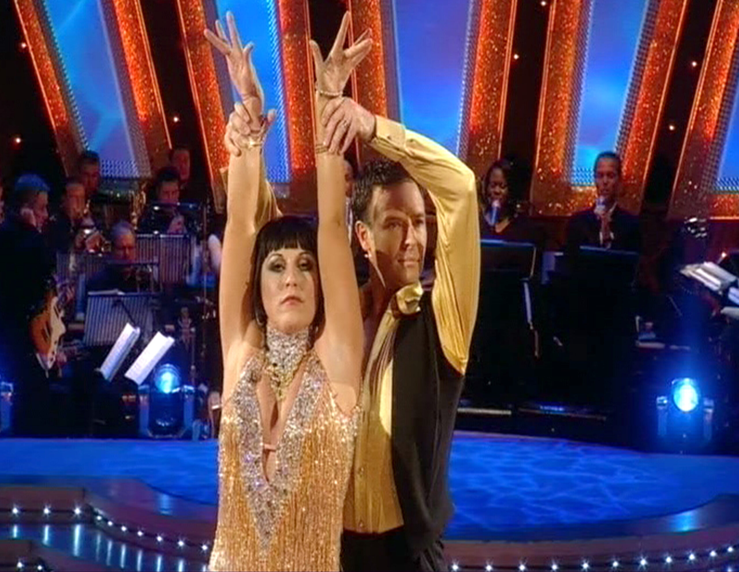 Jessie Wallace on Strictly Come Dancing 