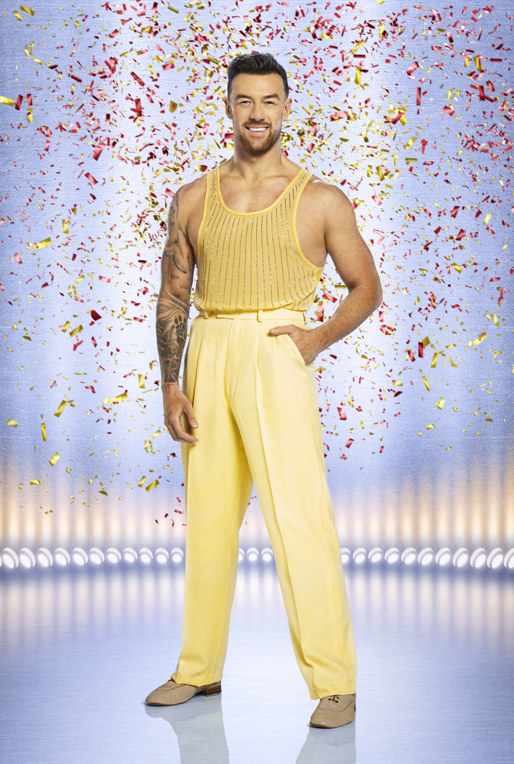 Kai Widdrington smiling 