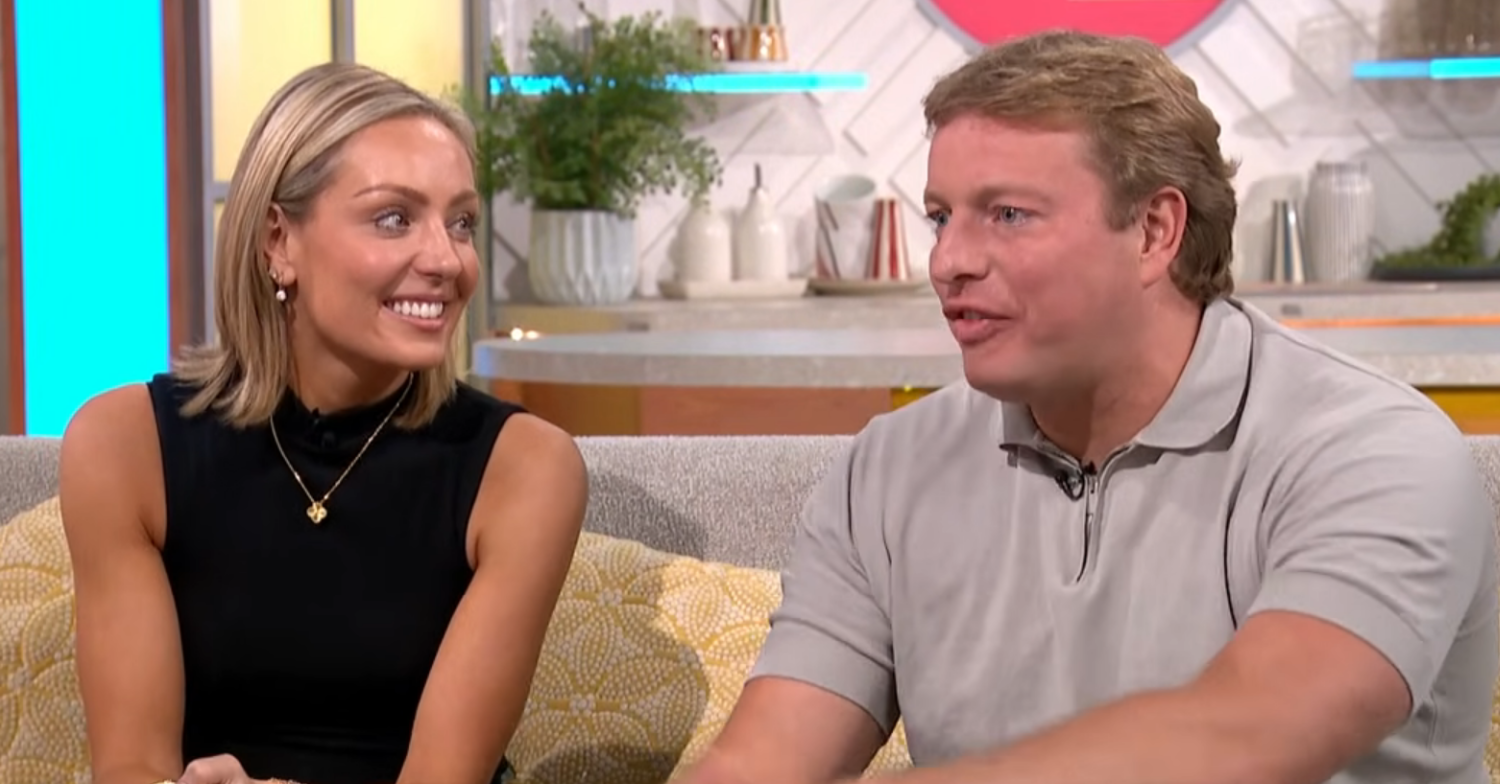 Thomas Skinner and Amy Dowden on Lorraine