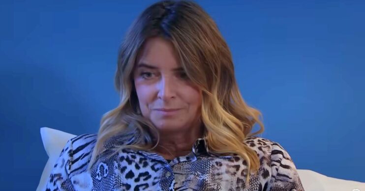 Charity has concerns over the baby in Emmerdale (Credit: ITV)