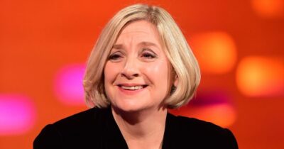 Victoria Wood smiling