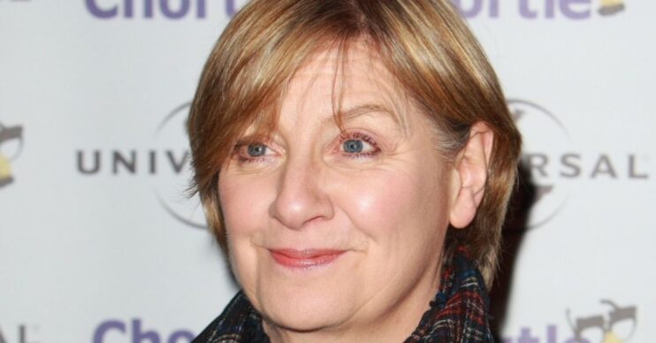 Victoria Wood smiling