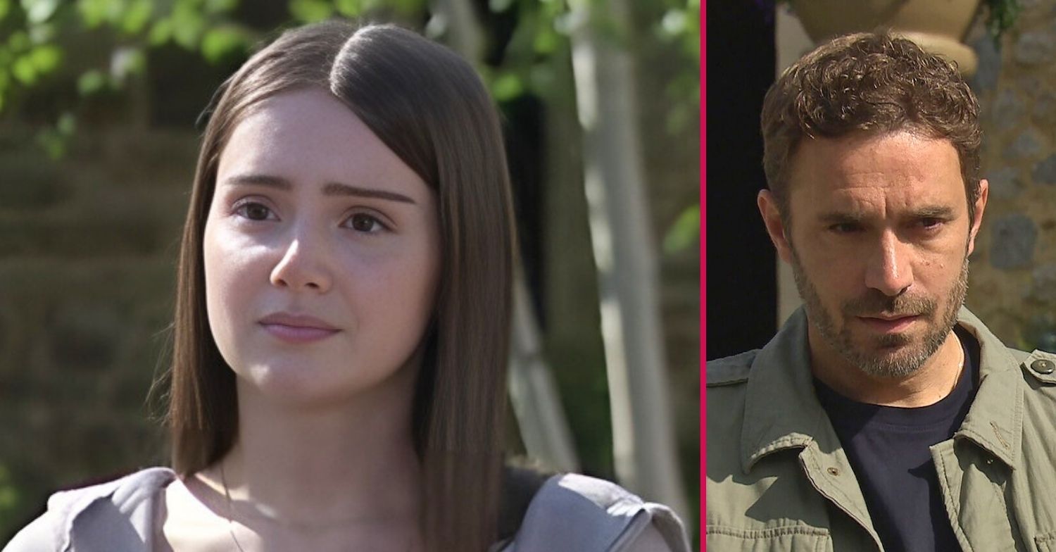 Sarah and John Sugden in Emmerdale split pic (Credit: ITV/Comp ED!)