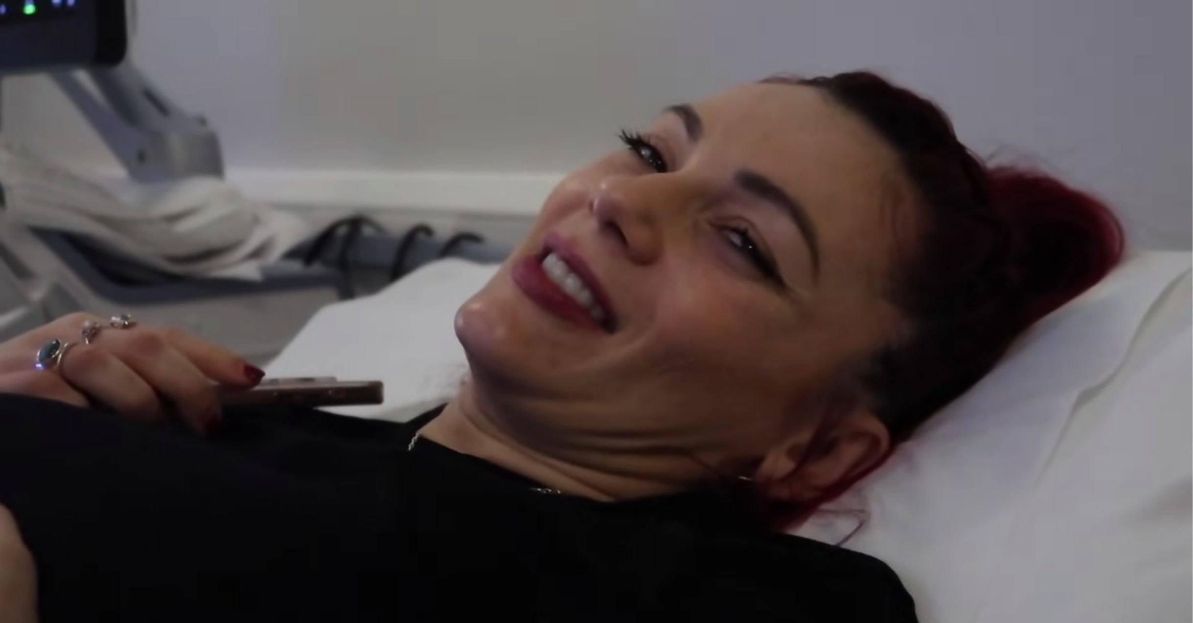 Dianne and Joe at baby scan