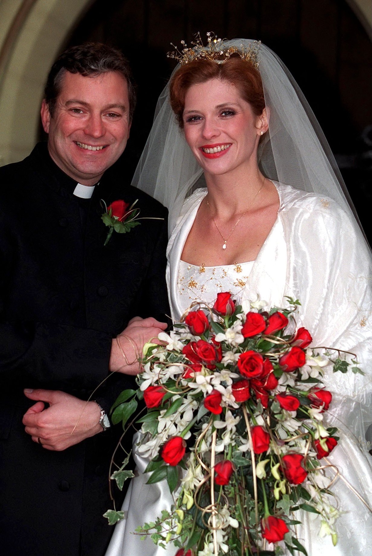 It was a happy day, but no happy every after for Ashley and Bernice (Credit: ITV/Shutterstock)