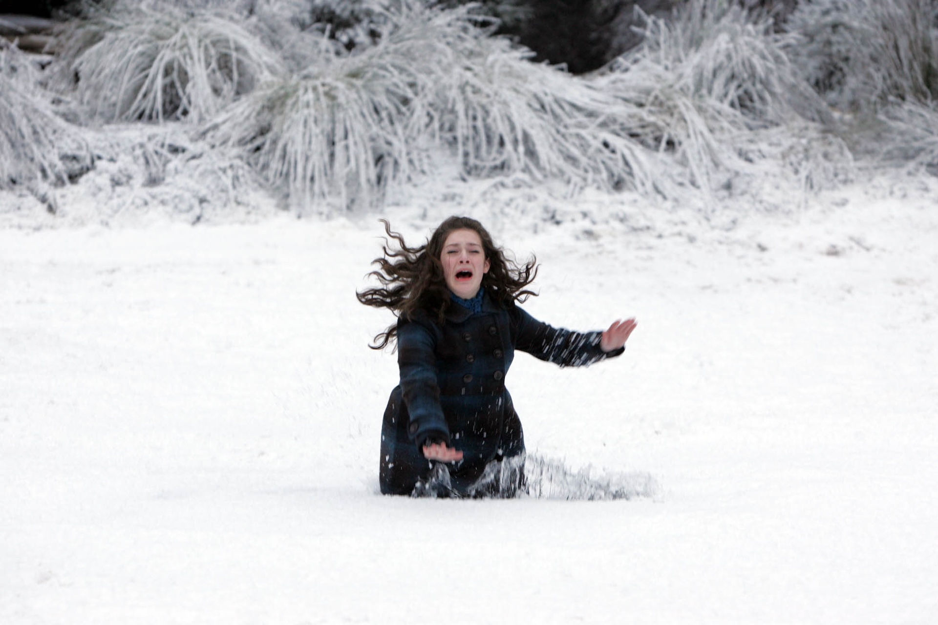 Victoria fell through the ice (Credit: ITV/Shutterstock)