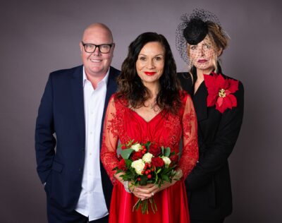 A lovely Christmas wedding during Covid (Credit: ITV/Shutterstock)