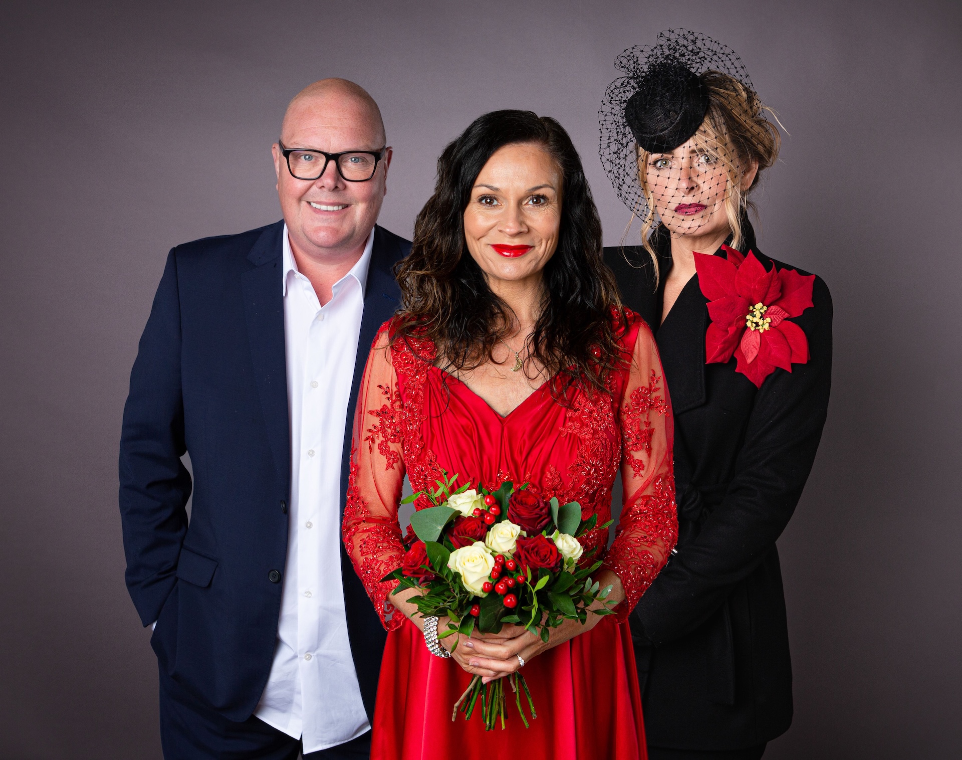 A lovely Christmas wedding during Covid (Credit: ITV/Shutterstock)