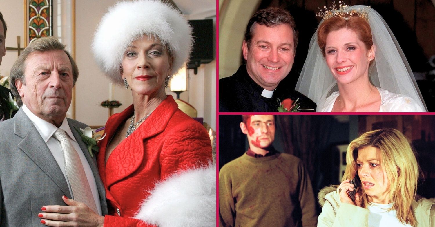 Tom and Rosemary King, Ashley and Bernice and Ray and Louise split pic (Credit: ITV/Shutterstock)