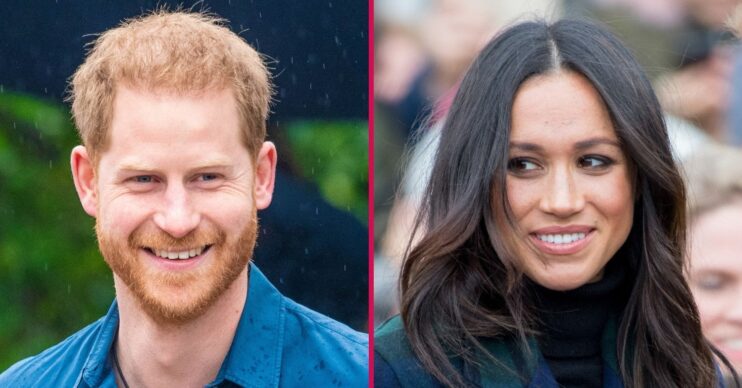 ED composite of Prince Harry and Meghan Markle smiling