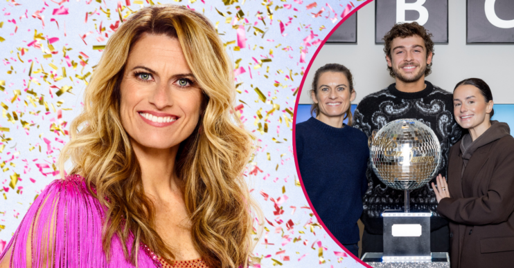 Karen Carney and the Strictly finalists