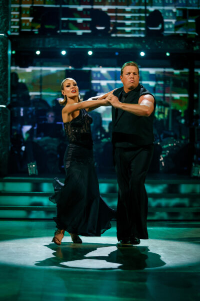 Amy Dowden and Thomas Skinner on Strictly