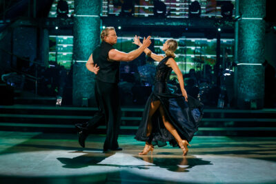 Amy Dowden and Thomas Skinner on Strictly