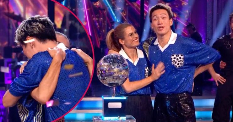 Karen Carney and Carlos Gu on Strictly