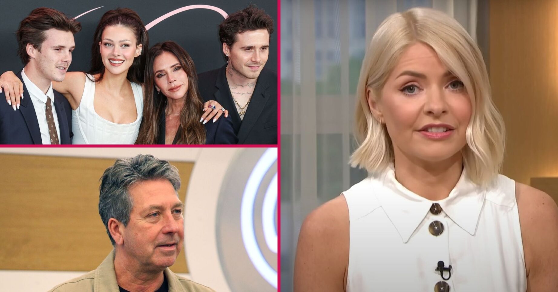 beckhams and holly willoughby