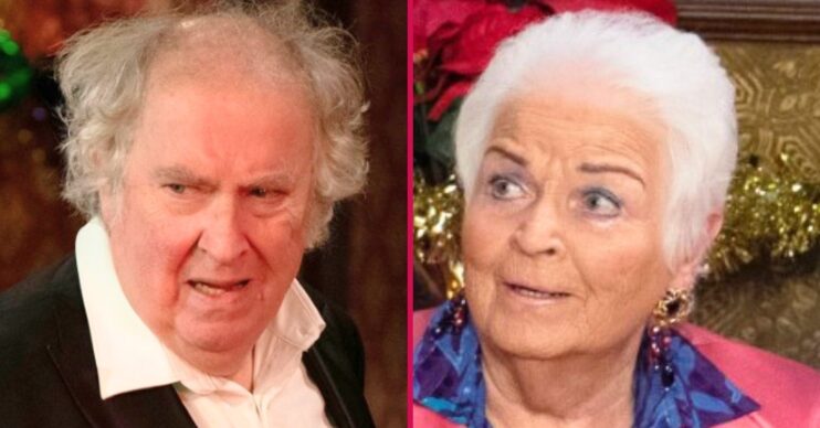 Composite image of Nigel and Pat on EastEnders (Credit: BBC/Composite: ED!)