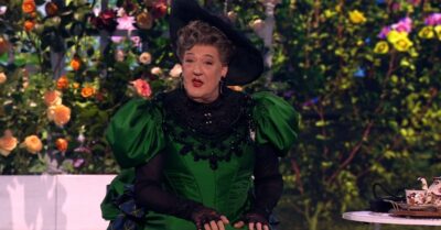 Stephen Fry as Lady Bracknell at the Royal Variety Performance