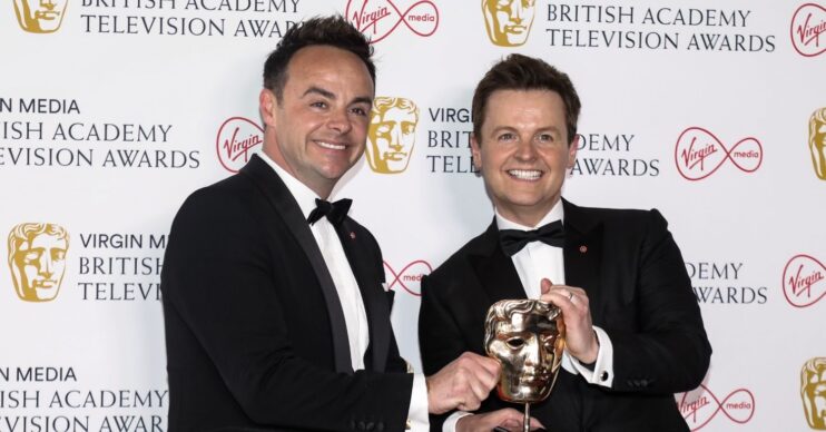 Ant and Dec smiling