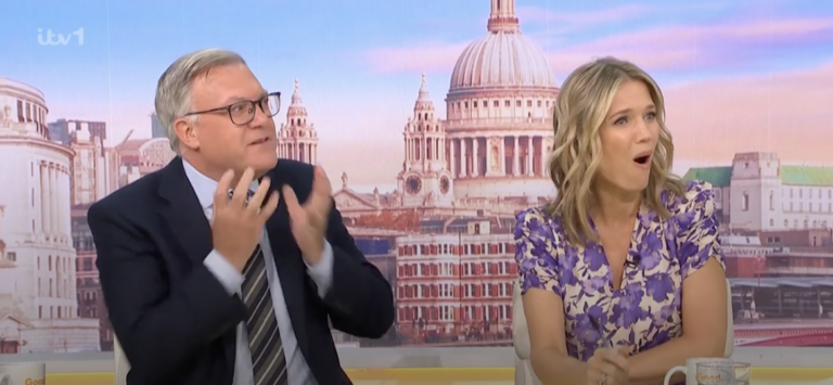 Ed and Charlotte on GMB