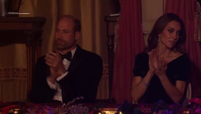 Prince William and Kate Middleton at Royal Variety Performance